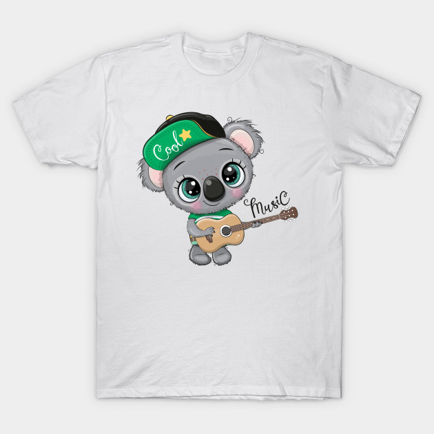 Cute koala with a guitar. by Reginast777